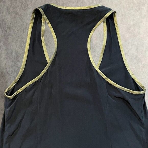 Joie Womens Top Black Silk Racerback Tank Size S - Picture 5 of 11
